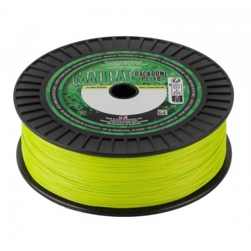 Леска плетеная MADCAT® BACKBONE PE X8 Braided Main Line - CHARTREUSE