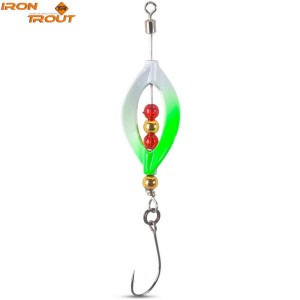 Блесна вращающаяся IRON TROUT SWIRLY LOOP LURE / 2.8g - WG