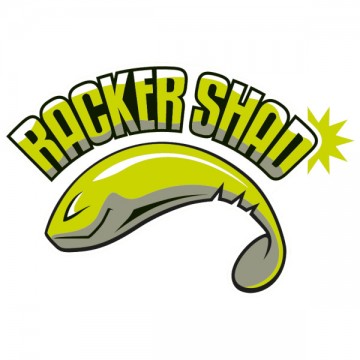 Виброхвост IRON CLAW Moby Softbaits RACKER SHAD UV Non Toxic / Innercore Chartreuse