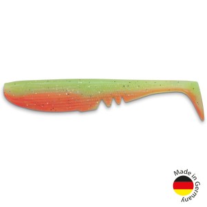Виброхвост IRON CLAW Moby Softbaits RACKER SHAD UV Non Toxic / Turtle Green