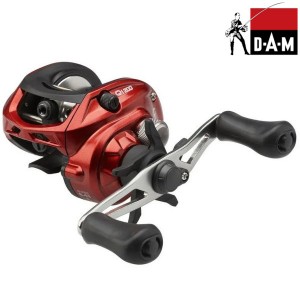 Катушка мультипликаторная DAM QUICK® 1 BC 201 LH Low Profile Reel  / 2+1BB / 6.4:1 / 220g