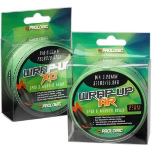 Леска плетеная PROLOGIC WRAP-UP XD Spod & Marker Braid - 250m - HI-VIZ GREEN