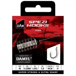 Поводоки DAM SPEZI - FEEDER / 10 шт.