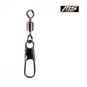 Вертлюг с карабином MS RANGE Japanese Swivel / 10 шт.
