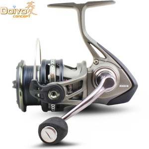 Катушка с передним фрикционом DOIYO SAINO Aluminium / 7+1BB / 5.2:1