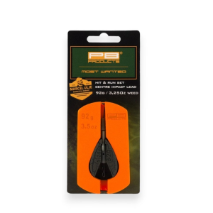 Грузило с клипсой и противозакручивателем PB Products Hit & Run Centre Impact Lead Set / Weed