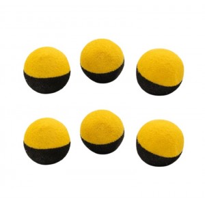 Плавающие насадки PB Products Zig Boilie - Black/Yellow - 6шт.