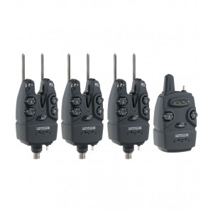 Комплект электронных сигнализаторов поклевки с пейджером MIVARDI MX9 Multicolor (3+1) б/у