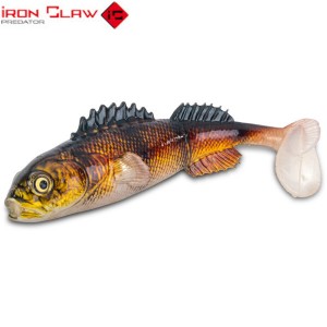 Виброхвост IRON CLAW 3D CLONE GOBY GRUNDEL / Dark Camou