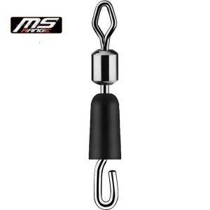 Вертлюг с застежкой и конусом MS RANGE Hooklength Connector Swivel - 7шт.