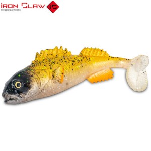 Виброхвост IRON CLAW 3D CLONE GOBY GRUNDEL / UV Dying Goby
