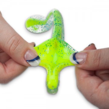 Виброхвост плавающий IRON CLAW Moby Softbaits RACKER SHAD UV Non Toxic / Renke Maräne