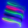 Виброхвост плавающий IRON CLAW Moby Softbaits SLIM JIM UV Non Toxic / Green Chartreuse