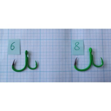 Крючки двойные MADCAT® A-STATIC DEADBAIT GRIPPER Hooks