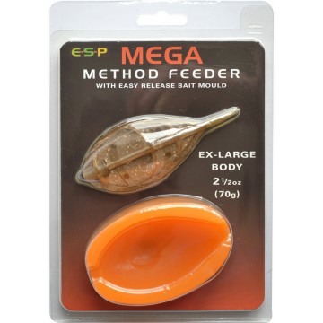 Кормушка + пресс-форма E-S-P MEGA METHOD FEEDERS - XLarge