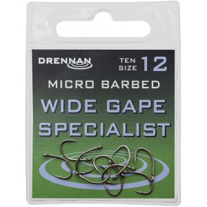 Крючки с ушком DRENNAN  Wide Gape Specialist MB - 10шт.