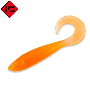 Силиконовые приманки IRON CLAW Drop Stuff GRUB TAIL - 4,5cm / OR - 17шт.