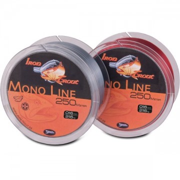 Леска для ловли форели IRON TROUT MONO Line - 250m - Grey