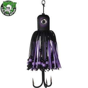 Блесны вертикальные MADCAT® A-STATIC CLONK TEASER Treble Hook - BLACK DEVIL