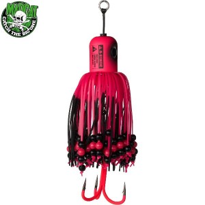 Блесны вертикальные MADCAT® A-STATIC CLONK TEASER Treble Hook - FLUO PINK UV