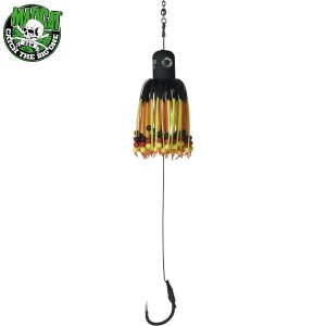 Блесны вертикальные MADCAT® A-STATIC ADJUSTABLE CLONK TEASER Jig Hook - BLACK
