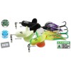 Блесны вертикальные MADCAT® A-STATIC PROPELLER TEASER Treble Hook - FIRETIGER UV