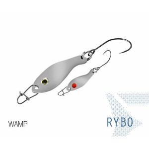 Блесна колеблющаяся Delphin RYBO Spoon / 0,5g - WAMP