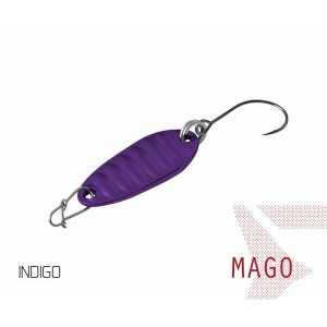 Блесна колеблющаяся Delphin MAGO Spoon / 2,0g - INDIGO