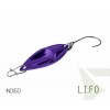 Блесна колеблющаяся Delphin LIFO Spoon / 2,5g - INDIGO
