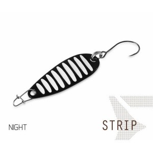 Блесна колеблющаяся Delphin STRIP Spoon / 2,0g - NIGHT