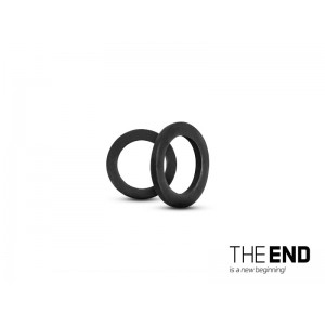 Кольцо металлическое Delphin THE END Round Ring 3,1 мм / 30 шт.