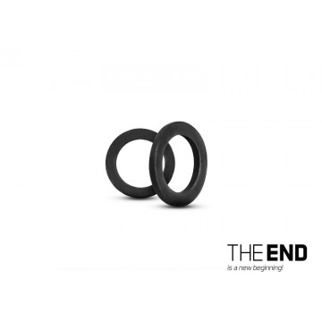 Кольцо металлическое Delphin THE END Round Ring 3,1 мм / 30 шт.