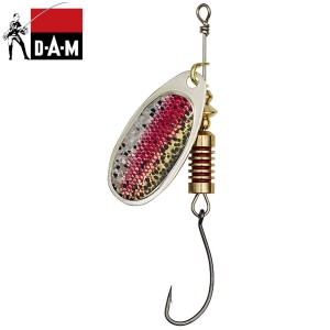 Блесна вращающаяся DAM EFFZETT SINGLE HOOK SPINNER - Rainbow Trout