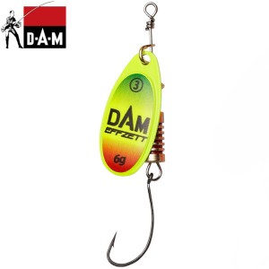 Блесна вращающаяся DAM EFFZETT SINGLE HOOK SPINNER - Trio