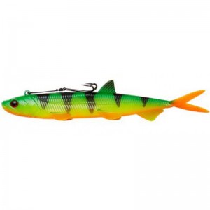 Силиконовая приманка MADCAT® PELAGIC CAT LURE / FIRETIGER UV
