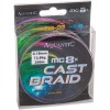 Леска морская плетеная AQUANTIC® 8x MC Cast Braid / 200m - Multicolor