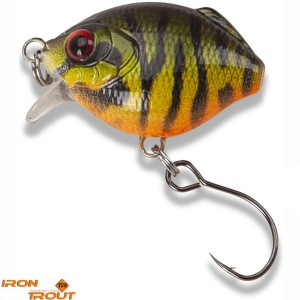 Воблер плавающий IRON TROUT CRANK Floating - 3,0cm / 2,6g / 0,2 - 0,6m / FT
