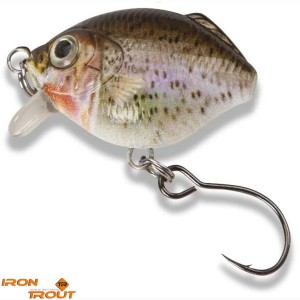 Воблер плавающий IRON TROUT CRANK Floating - 3,0cm / 2,6g / 0,2 - 0,6m / RB