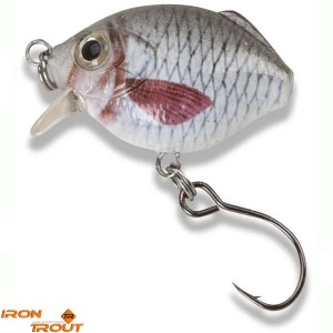 Воблер плавающий IRON TROUT CRANK Floating - 3,0cm / 2,6g / 0,2 - 0,6m / WF