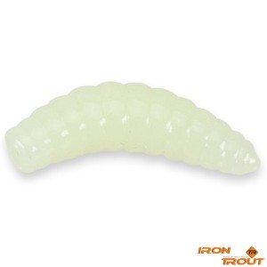 Силиконовые приманки ароматизированные IRON TROUT Super Soft Bee Maggots - Cheese / 2.5cm / LU - 15шт.