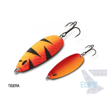 Блесна колеблющаяся DELPHIN ELIPZ FullSCALE Hook №2 / 7.5cm / 12g - TIGERA