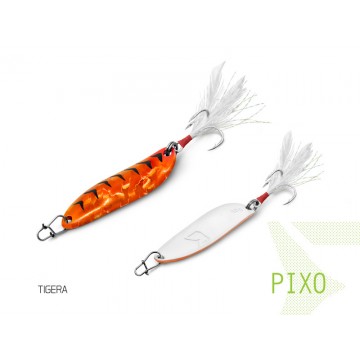 Блесна колеблющаяся DELPHIN PIXO Hook №6 / 5.6cm / 10g - TIGERA