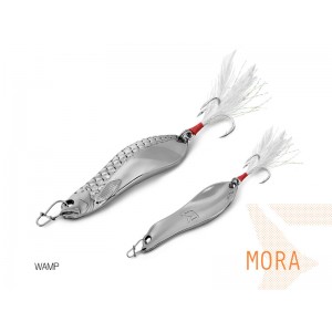 Блесна колеблющаяся DELPHIN MORA Hook №4 / 7.3cm / 30g - WAMP