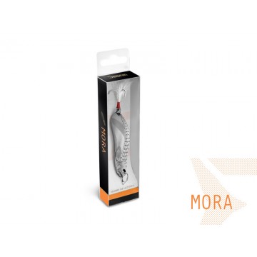 Блесна колеблющаяся DELPHIN MORA Hook №4 / 7.3cm / 30g - FIRE ORANGE