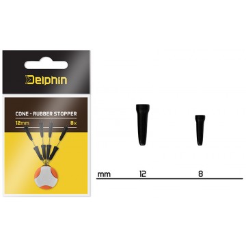 Конус для фидерной оснастки DELPHIN Cone - Rubber stopper / 8 шт. Конус для фидерной оснастки DELPHIN Cone - Rubber stopper / 8 шт.