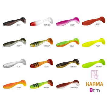 Виброхвост DELPHIN KARMA UVs / HAWAI - 5шт. Виброхвост DELPHIN KARMA UVs / HAWAI - 5шт.