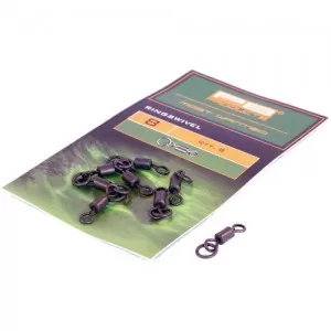 Вертлюг с кольцом PB Products Ring Swivel №8 / 8шт.