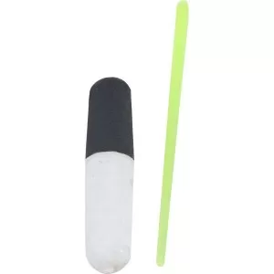 Цилиндр плавающий со стопором IRON TROUT Pilot Stick - Black/White - 8шт.