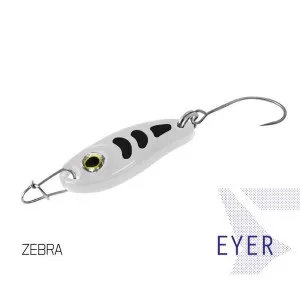 Блесна колеблющаяся Delphin EYER Spoon - ZEBRA