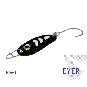 Блесна колеблющаяся Delphin EYER Spoon - NIGHT